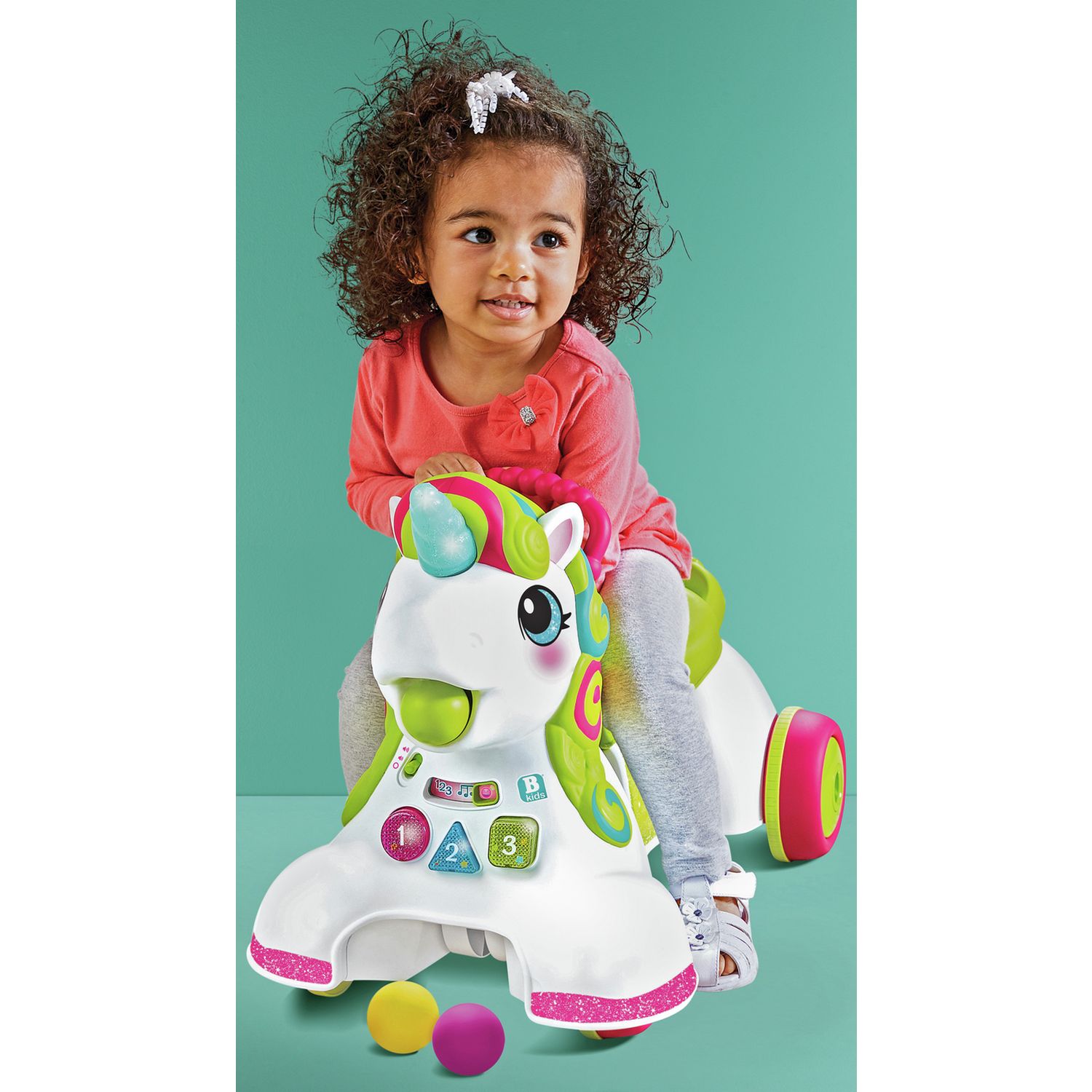 Infantino baby walker 3-in-1 Sit Walk Ride Unicorn, UK version