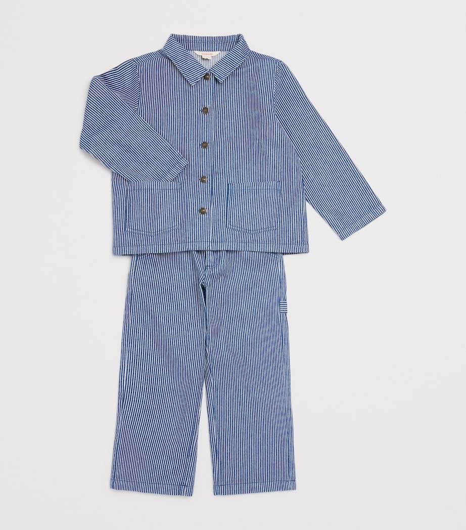 KONGES SLOJD organic cotton Luc trousers for children 9 months to 10 years, UK version
