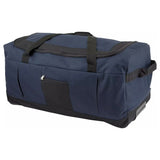 Large wheeled holdall navy blue 80 litre (British brand)
