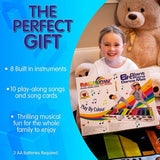 Rainbow Colours giant piano mat 6ft, UK version