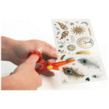 Fablab craft kit with glitter tattoos and nail polish, UK version