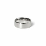 Uncommon Souls silver tone band ring M/L (British brand)