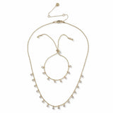 Liars & Lovers crystal necklace bracelet giftset, imported from the UK