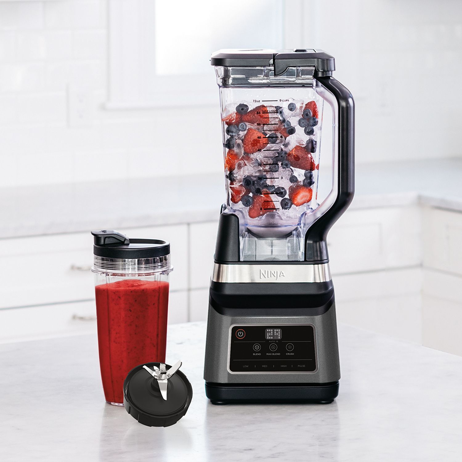 Ninja BN750UK Auto IQ multi serve blender, imported from the UK
