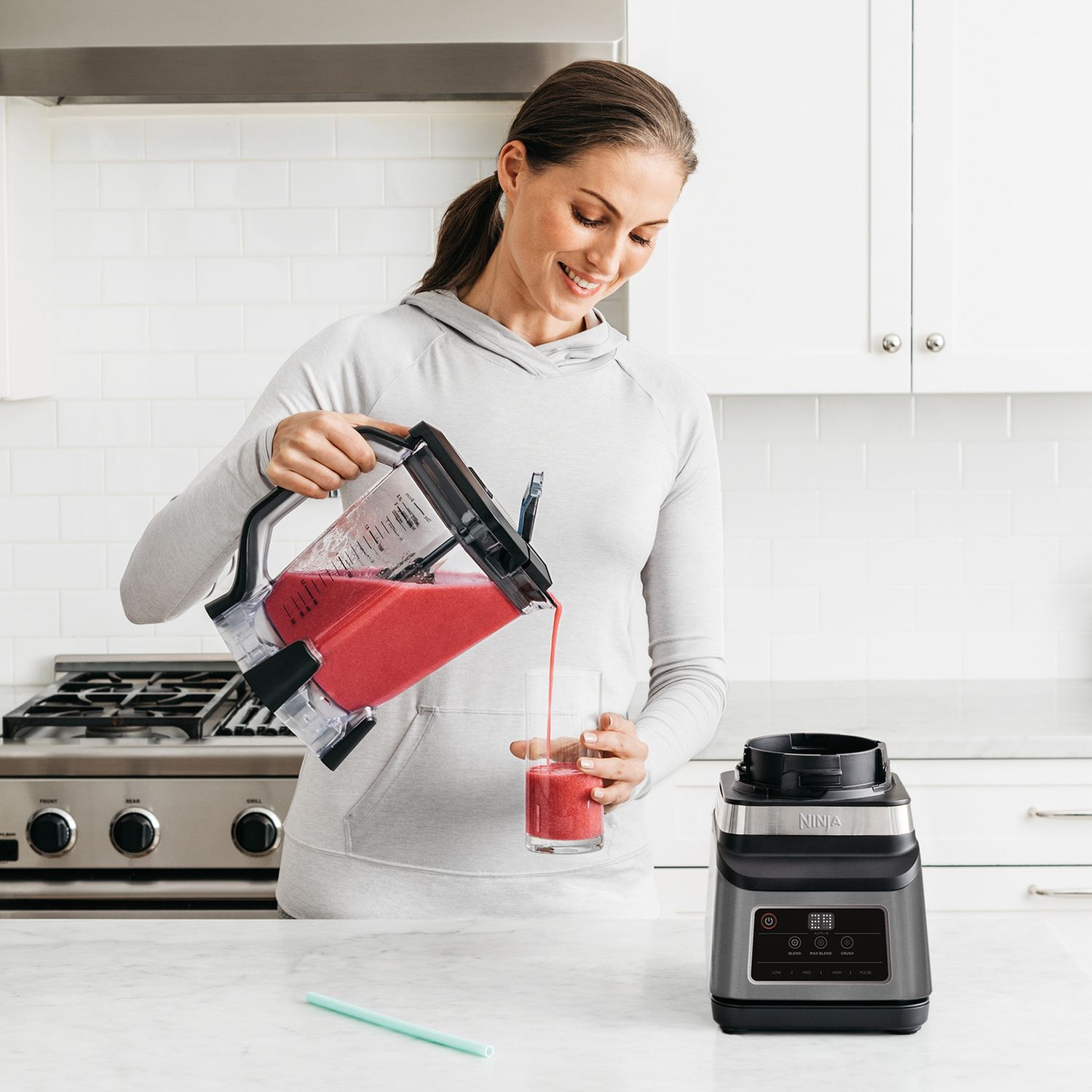 Ninja BN750UK Auto IQ multi serve blender, imported from the UK
