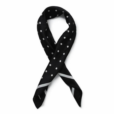 Argos Freedom Black and White Polka Dot Headscarf- Buy online at McGrocer