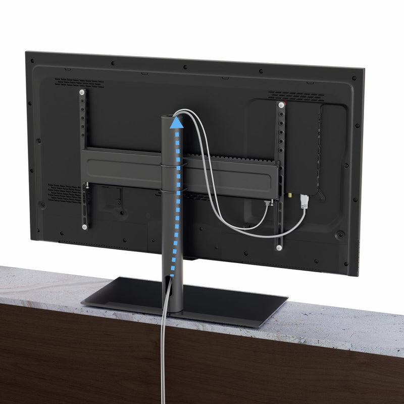 AVF black TV stand up to 77 inch - British product