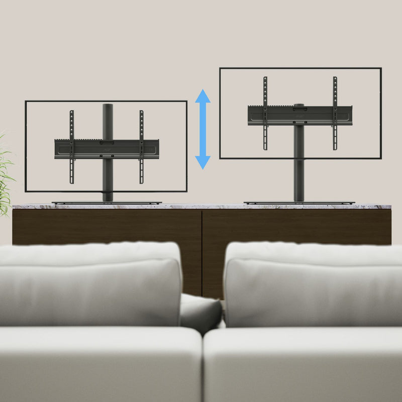 AVF black TV stand up to 77 inch - British product