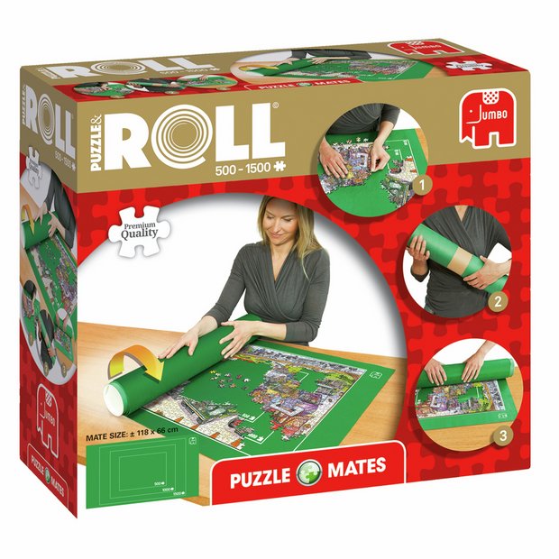 Jumbo Puzzle & Roll game organiser felt mat, UK version