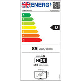 LG 75 inch QNED85 Mini LED 4K UHD HDR TV, UK version