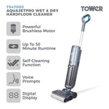 Tower AquaJet Pro wet dry vacuum cleaner, imported from the UK