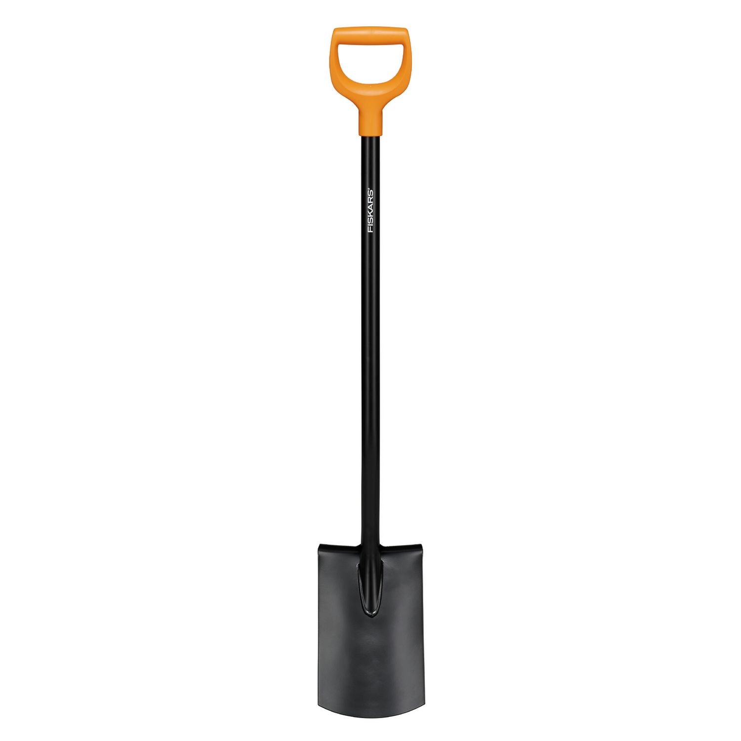 Fiskars solid rounded spade garden tool, UK version