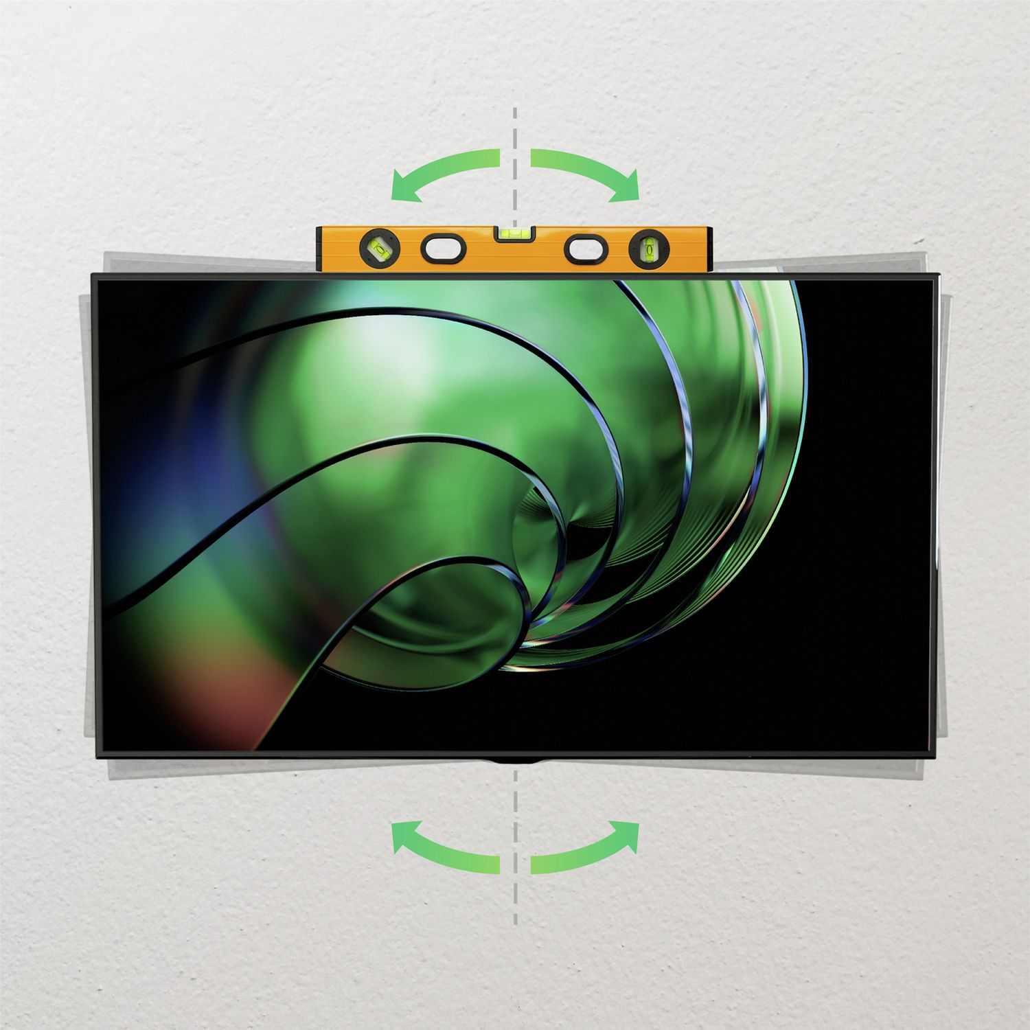 AVF multi-positional TV wall bracket black for 60-100 inch TV (British brand)