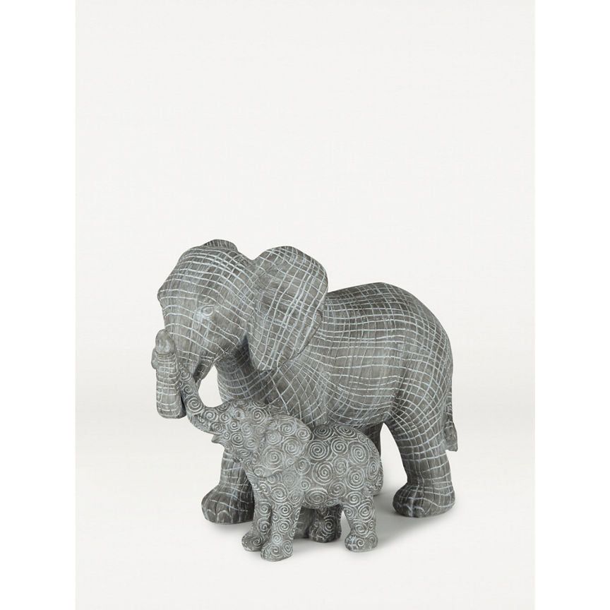 George Home Elephant Family Ornament General Household ASDA   