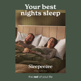 Sleepeezee feather and down medium pillow 74x48cm - British product