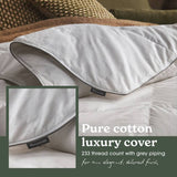 Sleepeezee feather and down double duvet 10.5 tog - British product