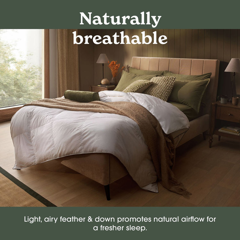 Sleepeezee Feather and Down 10.5 Tog Duvet - King Size