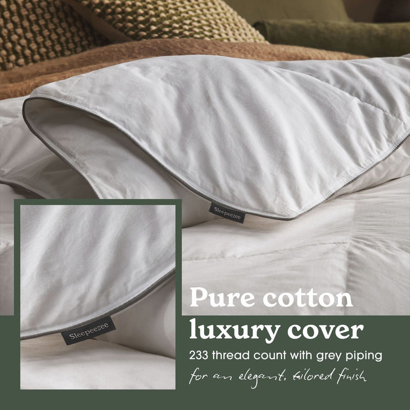 Sleepeezee Feather and Down 10.5 Tog Duvet - Super King