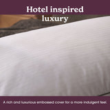 Sleepeezee Hotel Luxe medium pillow 2 pack (British brand)