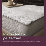 Sleepeezee Hotel Luxe Quilted Mattress Protector Single - British product