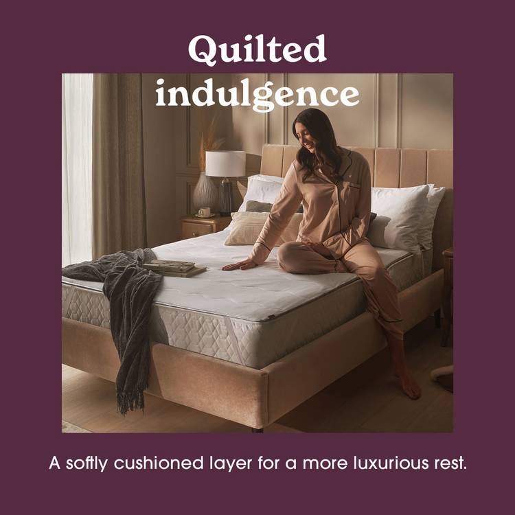 Sleepeezee Hotel Luxe Quilted Mattress Protector Single - British product