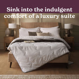 Sleepeezee Hotel Luxe 4.5 Tog duvet single, imported from the UK
