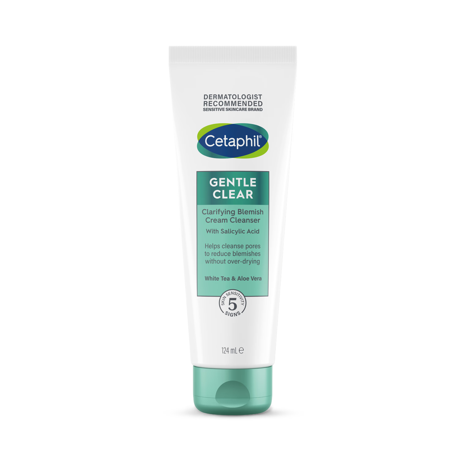 Cetaphil Gentle Clear blemish cream cleanser 124ml, UK version
