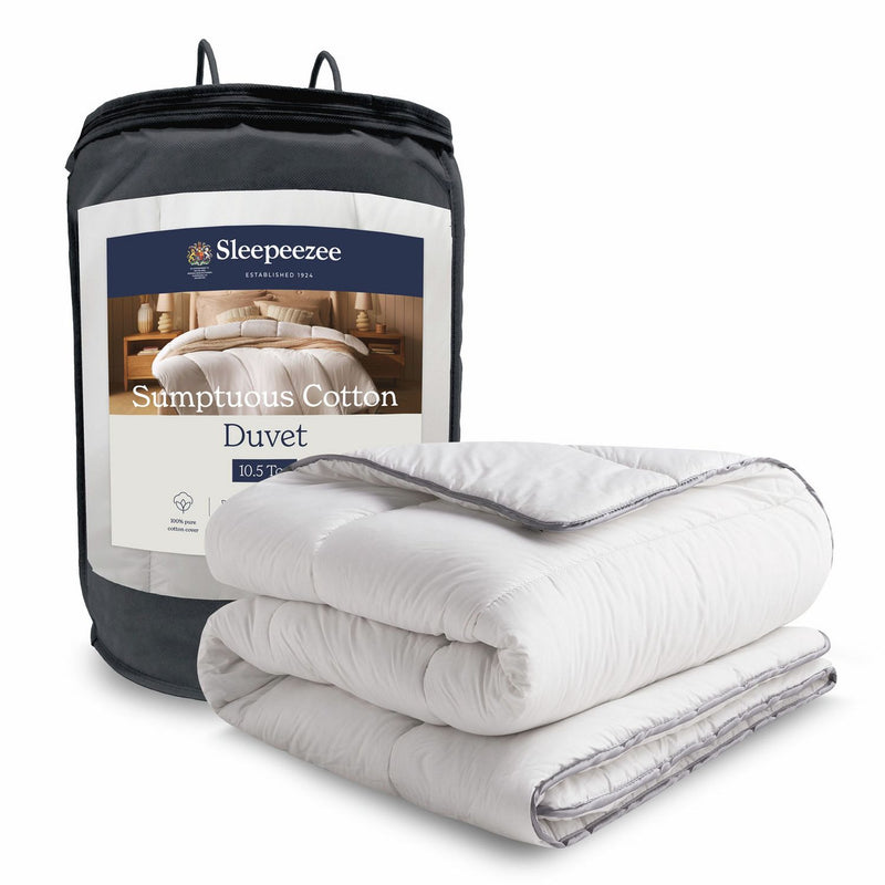 Sleepeezee Sumptuous Cotton 10.5 Tog Duvet - Single