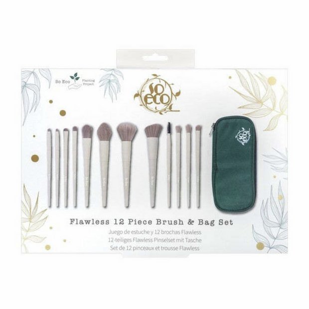 So Eco Flawless 12 piece makeup brush set, UK version