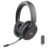 Deltaco DH330 wireless gaming headset black over-ear (British brand)