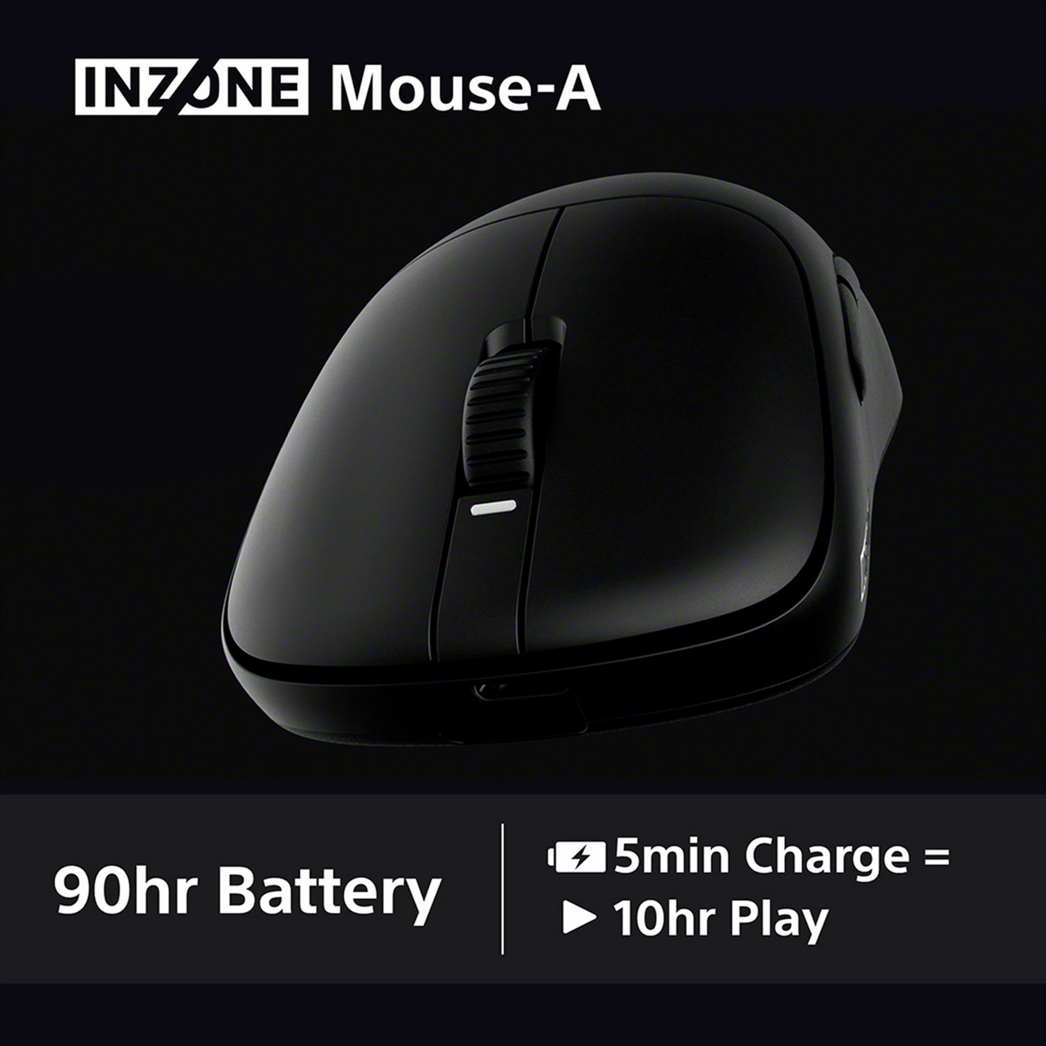 Sony INZONE Mouse-A wireless gaming mouse black - British product