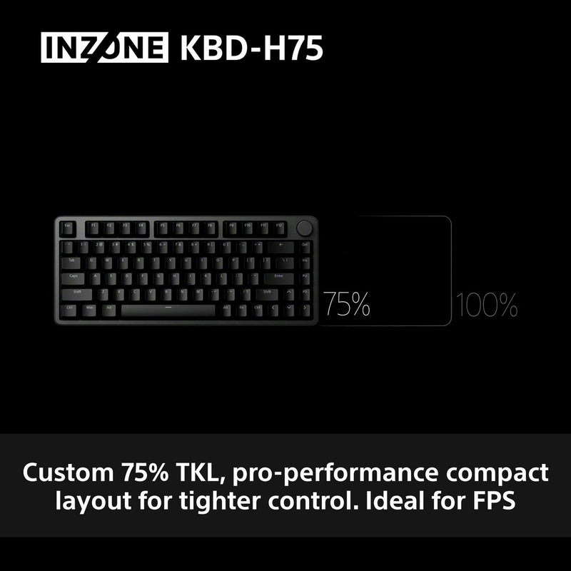 Sony INZONE KBD-H75 gaming keyboard (British brand)