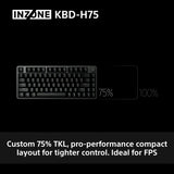 Sony INZONE KBD-H75 gaming keyboard (British brand)