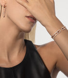 Messika Move rose gold diamond bangle 0.91ct - British product