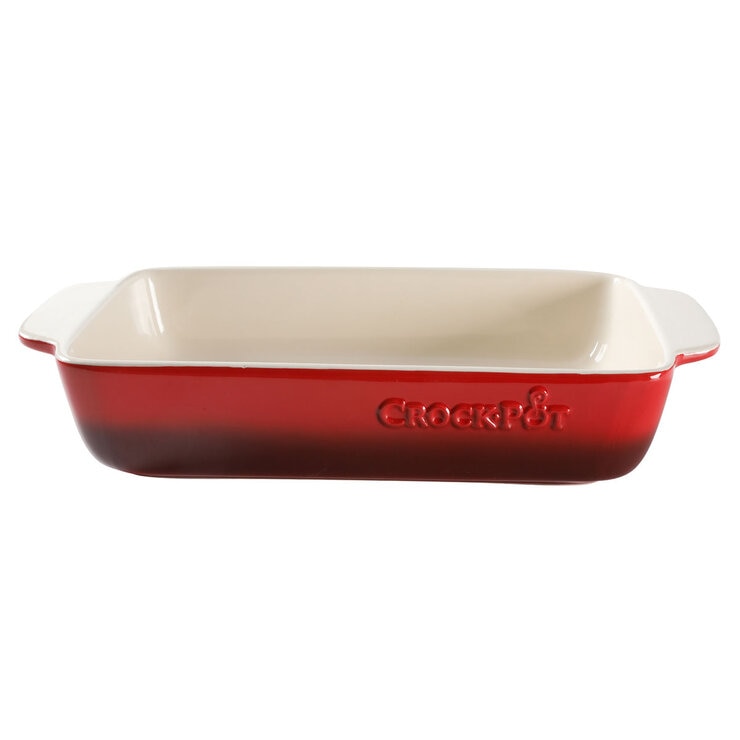 Crockpot 2-piece stoneware baking dish set, imported from the UK