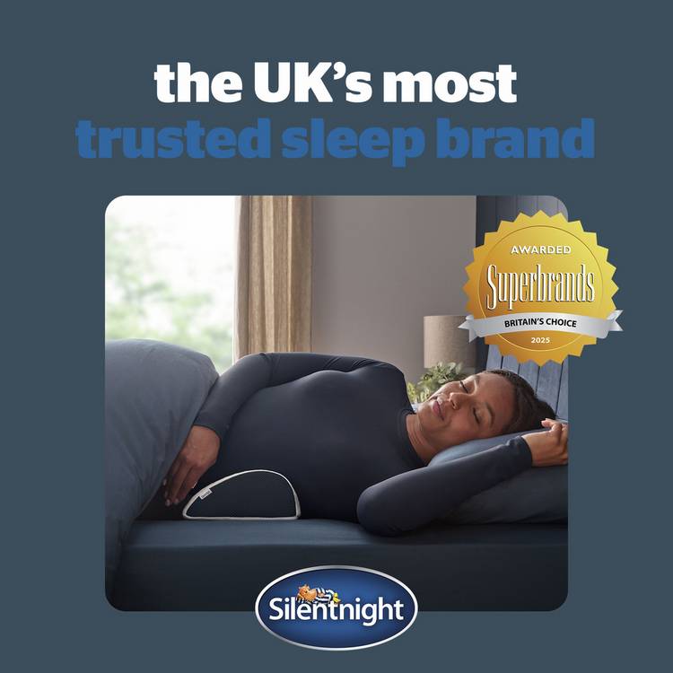 Silentnight firm lumbar pillow 40x20cm, UK version