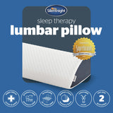 Silentnight firm lumbar pillow 40x20cm, UK version