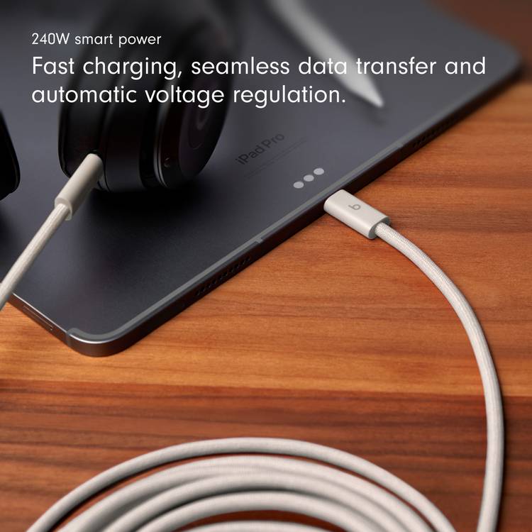 Beats braided USB-C to USB-C cable 3m - British product
