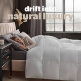 Silentnight Hungarian goose down duvet double, imported from the UK