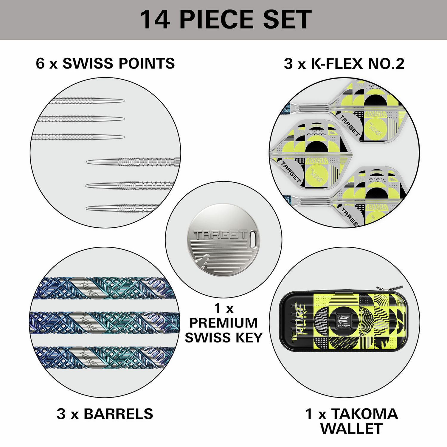 Target Luke Littler Edge darts 24g, imported from the UK