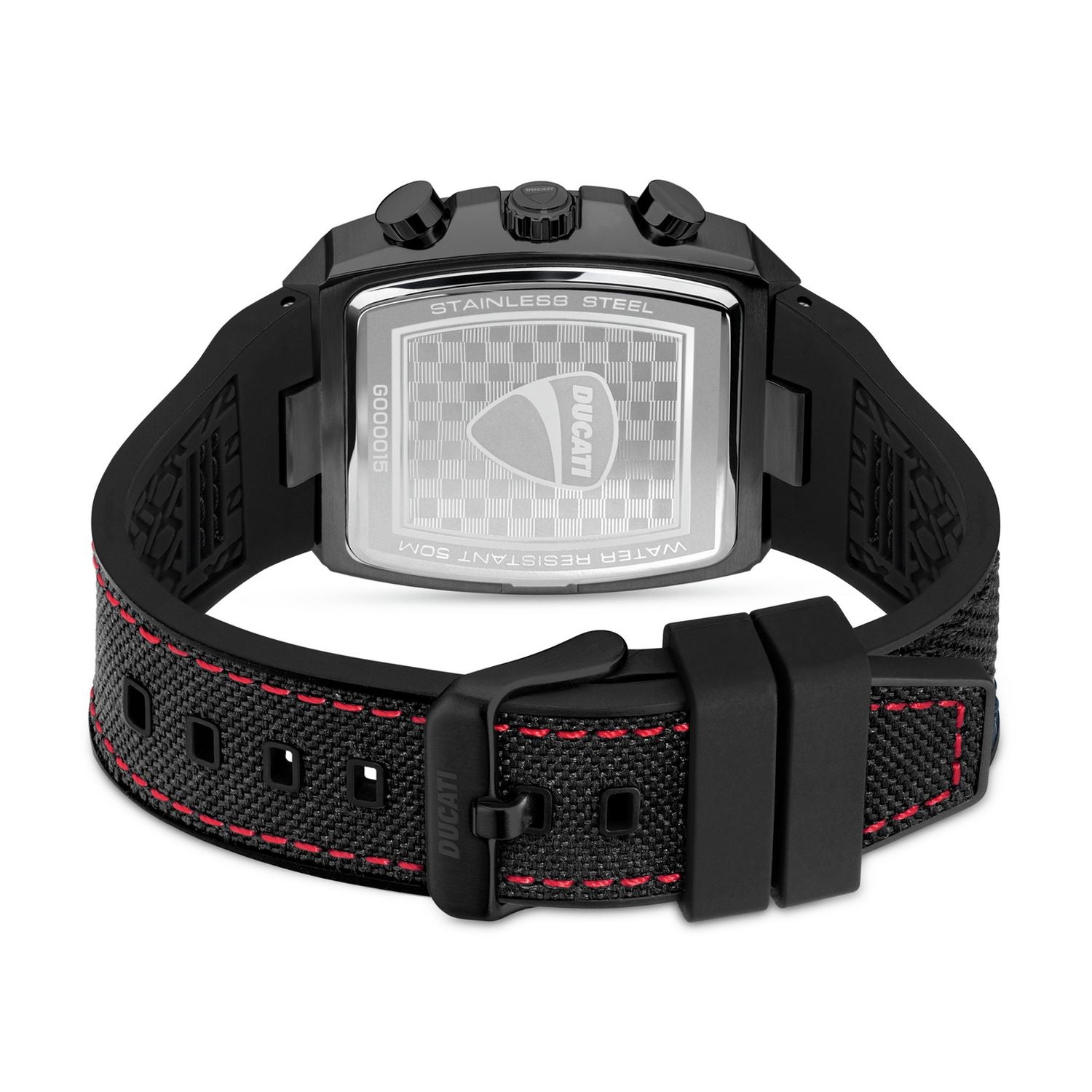 Ducati chronograph watch black and red, imported from the UK
