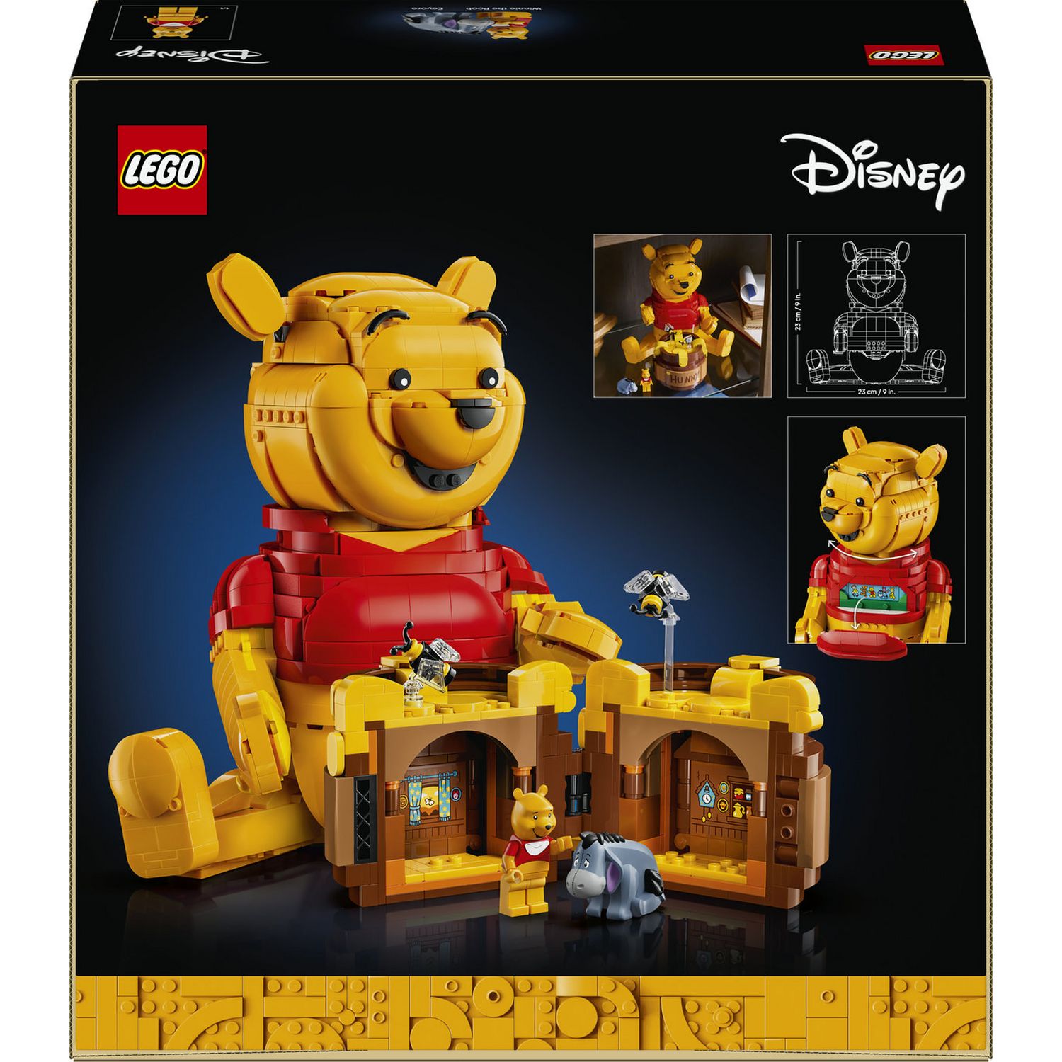 LEGO building set Winnie the Pooh 1399 pieces (British brand)