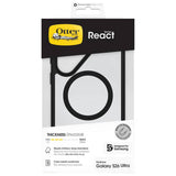 OtterBox React magnetic case for Samsung S26 Ultra clear black, UK version