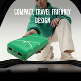Juice ECO 3 Charge 10000mAh Portable Power Bank - Tennis Edition