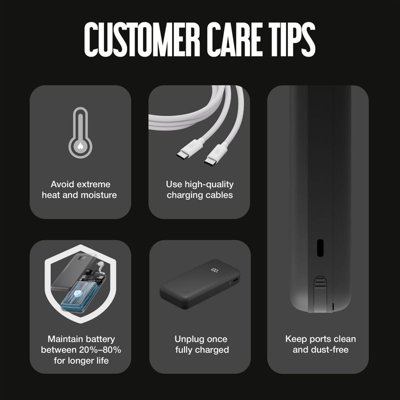 Juice ECO 3 Charge 10000mAh Portable Power Bank - Tennis Edition