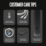 Juice ECO 3 Charge 10000mAh Portable Power Bank - Tennis Edition
