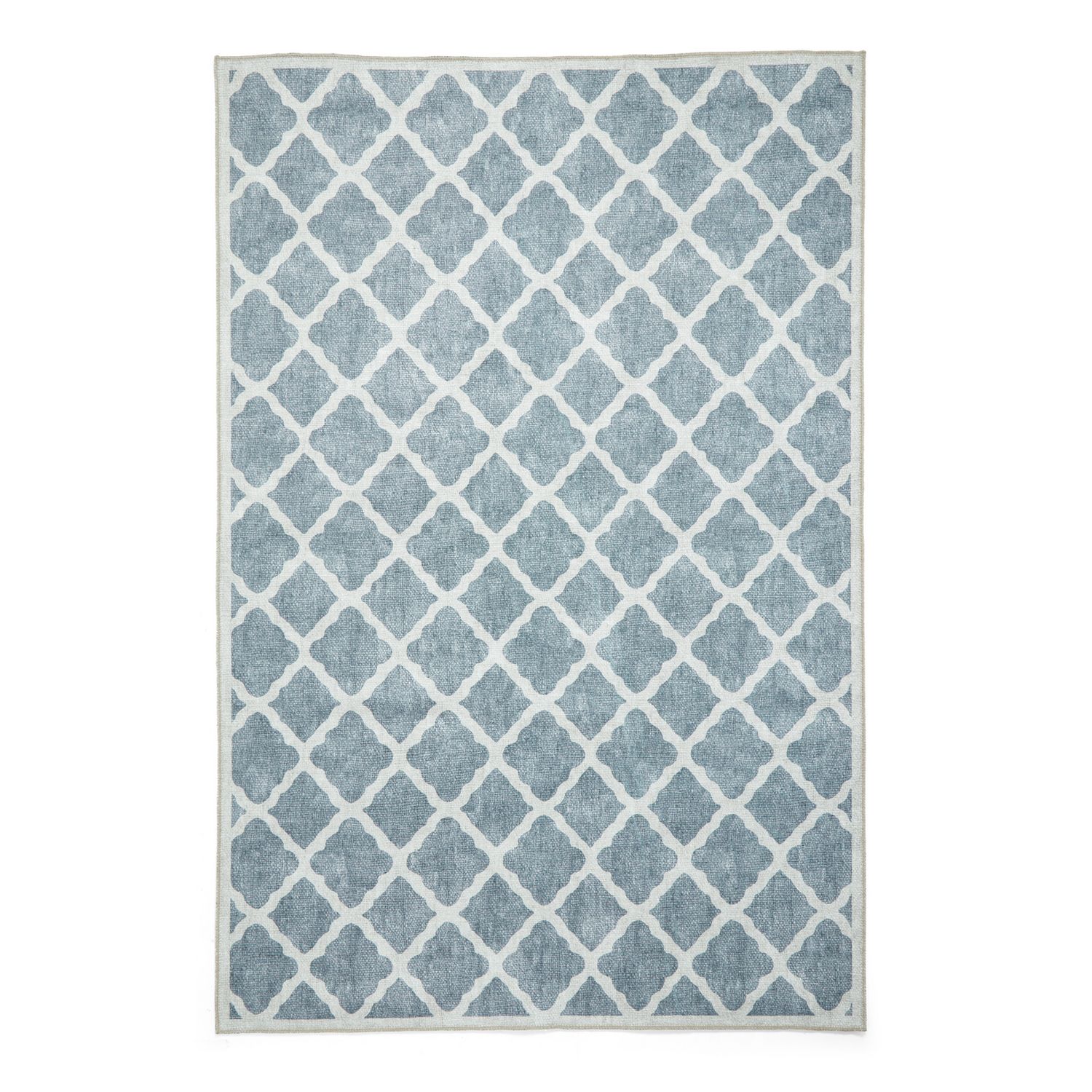 Think Rugs Washable Coral Grey  Rug - 122x170cm