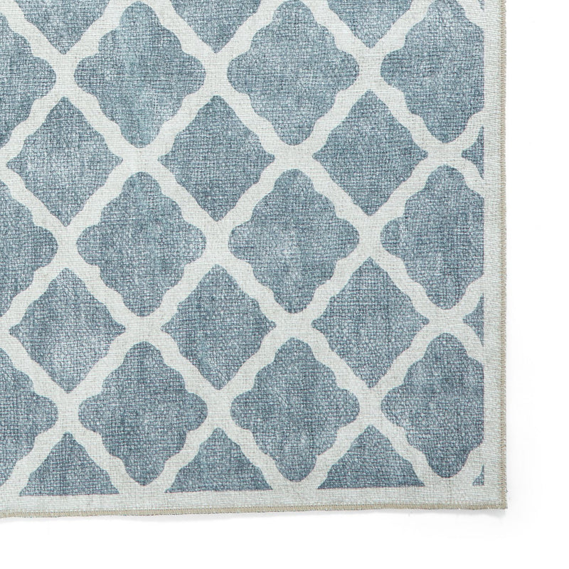 Think Rugs Washable Coral Grey  Rug - 122x170cm