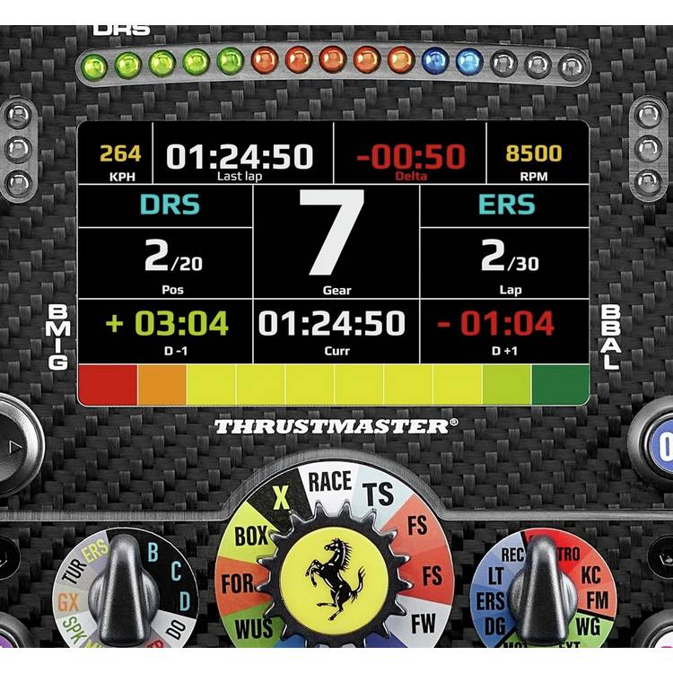 Thrustmaster Ferrari SF-25 Formula One steering wheel add-on, UK version