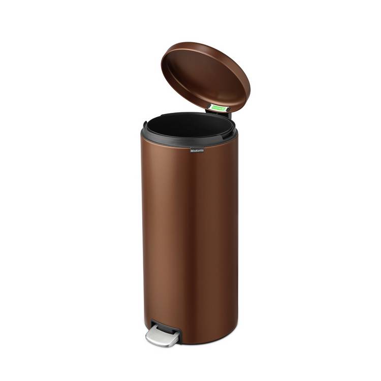 Brabantia New Icon 30L bronze pedal bin (British brand)